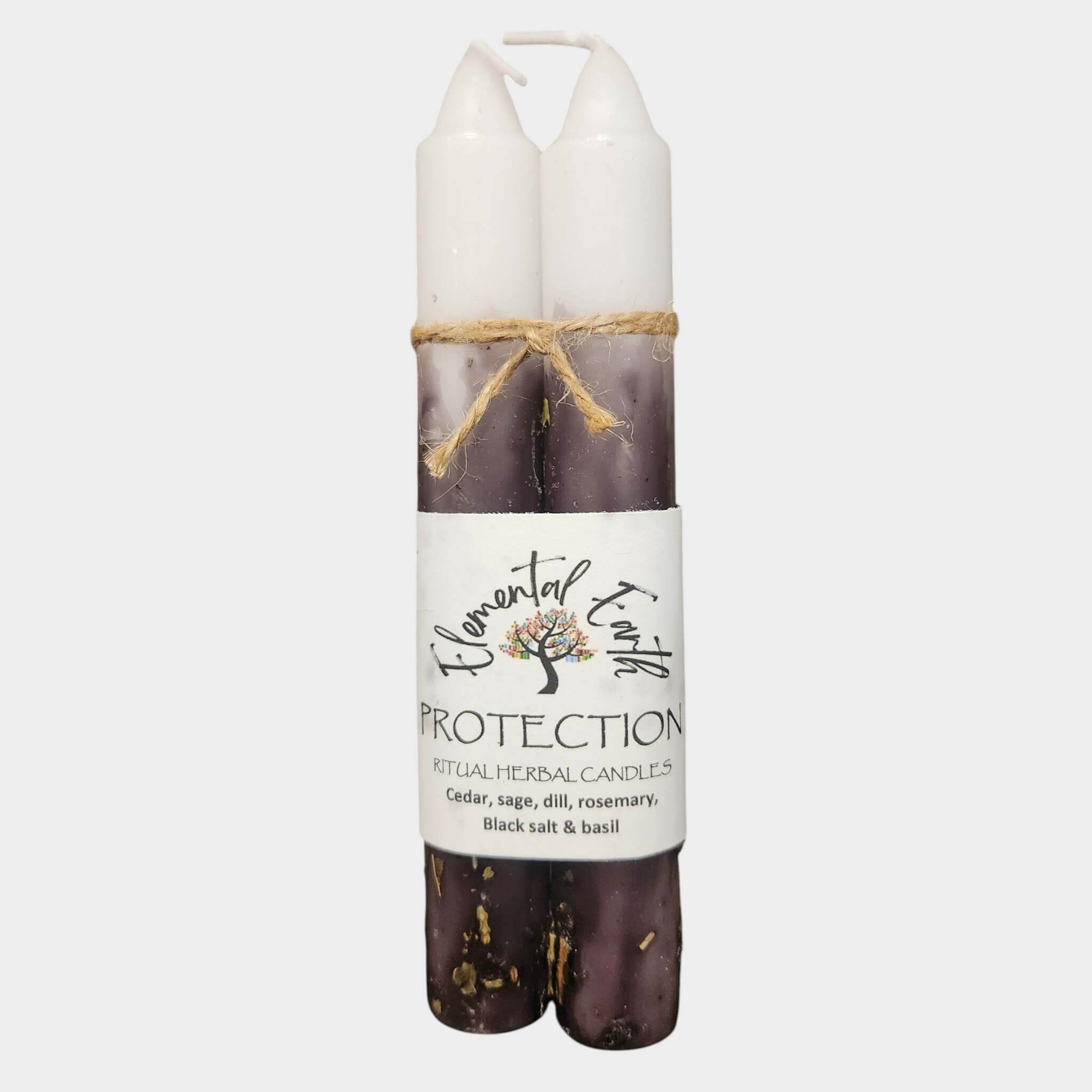 Protection Herbal Intention Candles